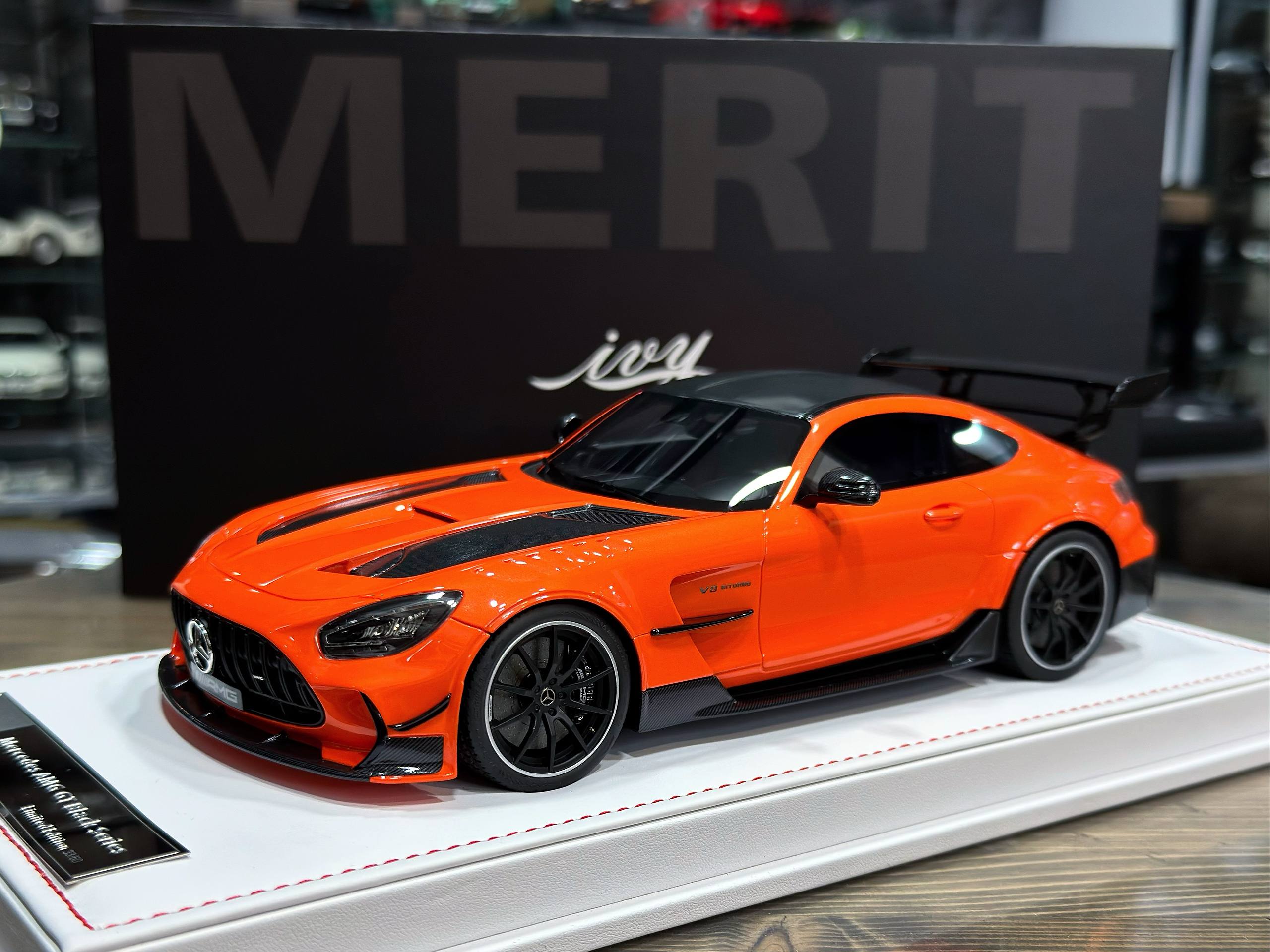 IM1824D IVY Merit Mercedes AMG GT Black Series Orange 1:18