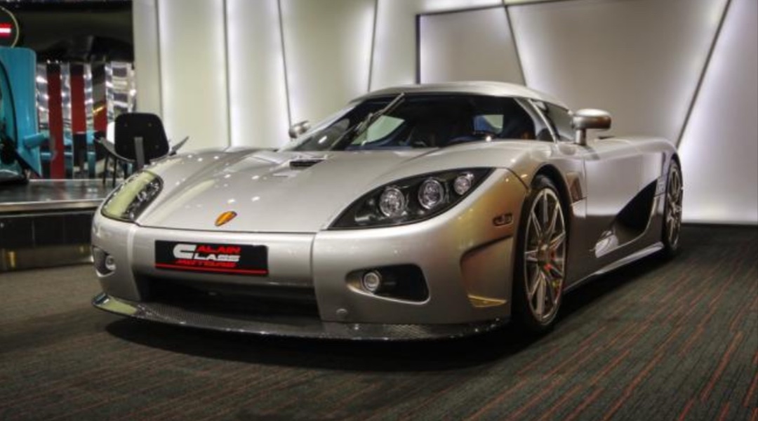 CCX187066 VMB Models Koenigsegg CCX Silver/Blue Interior 1:18