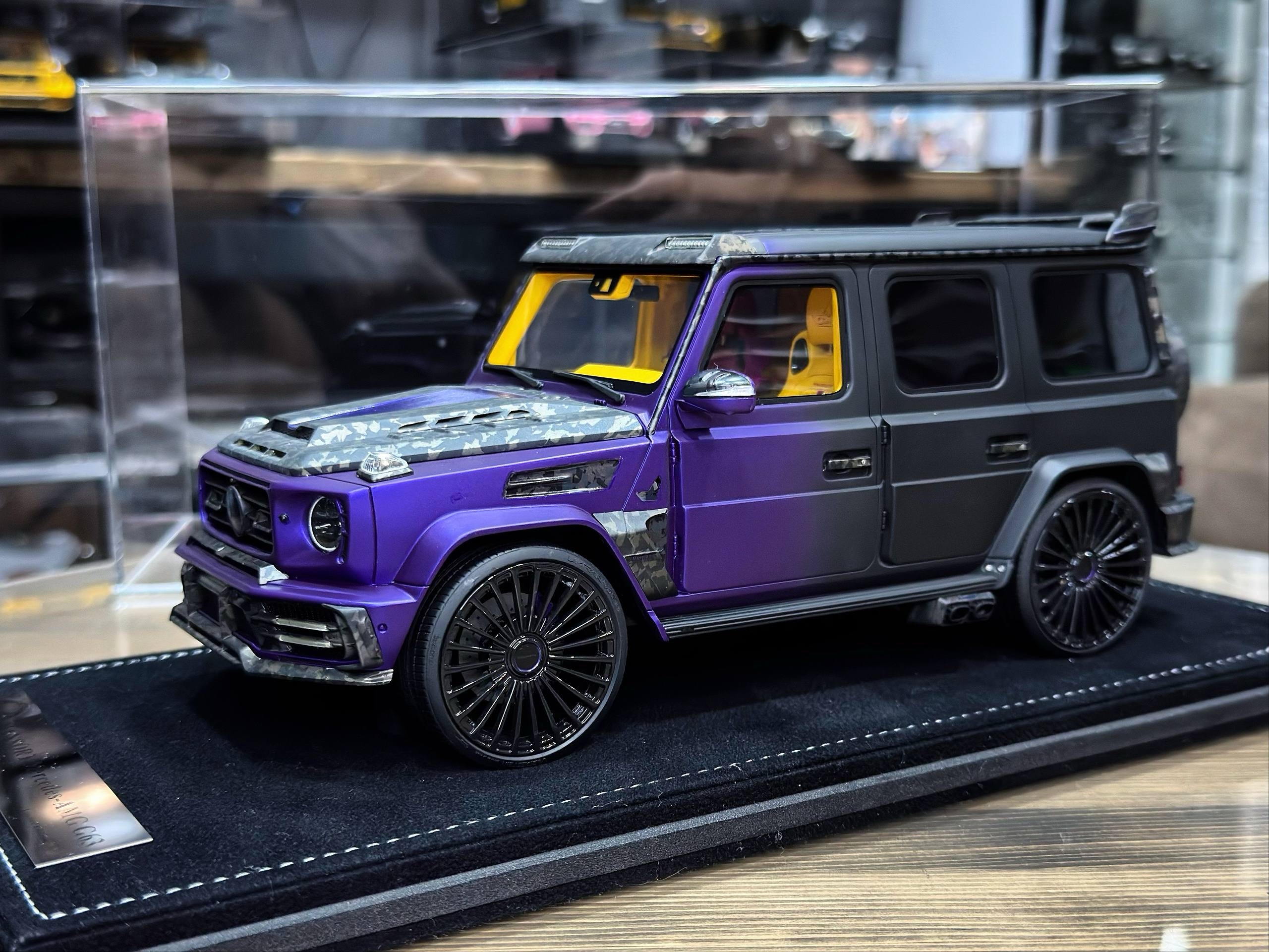 Mansory Mercedes AMG G63 Purple to Black 1:18