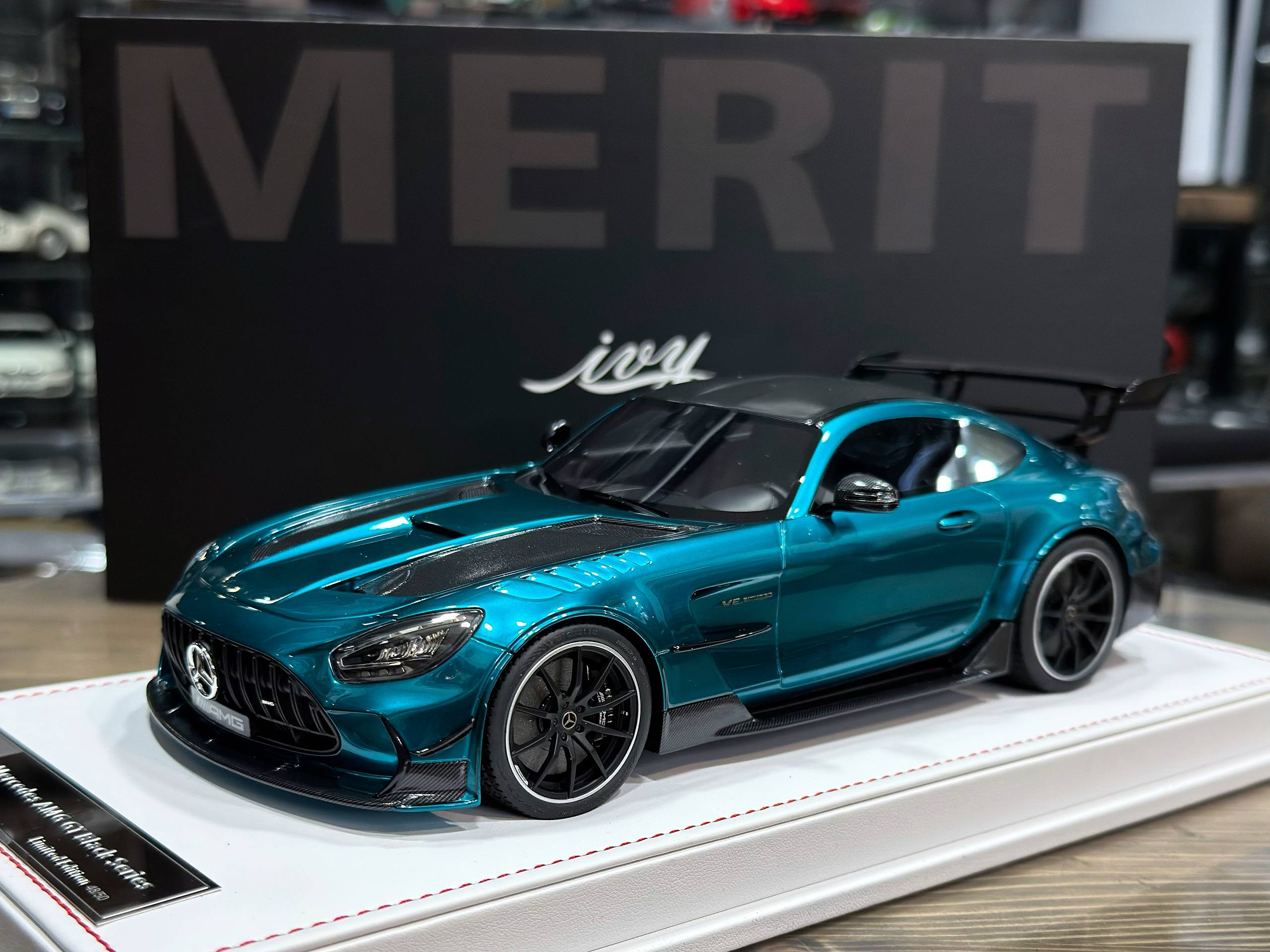 IM1824J IVY Merit Mercedes AMG GT Black Series Deep Blue 1:18
