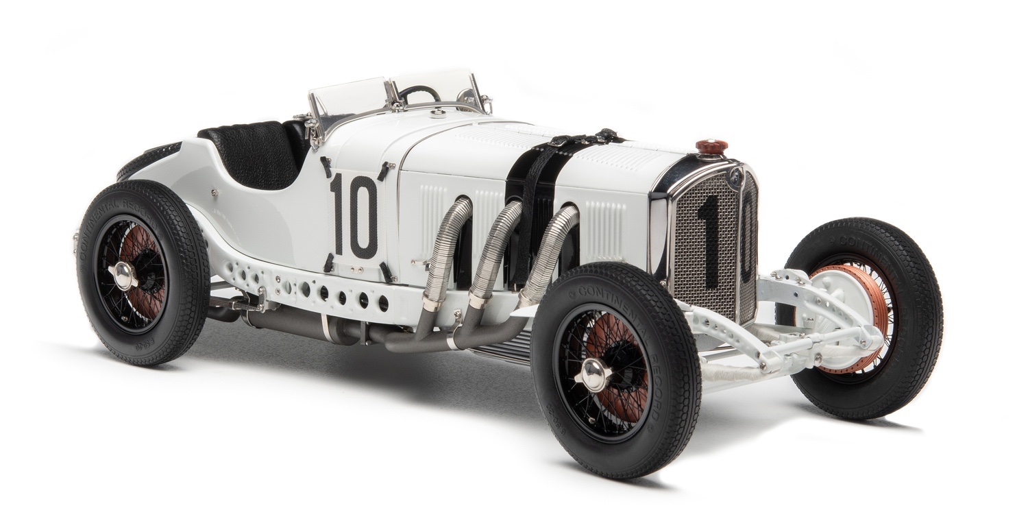 M-188 CMC Mercedes-Benz SSKL GP Deutschland H. Stuck #10 White 1:18