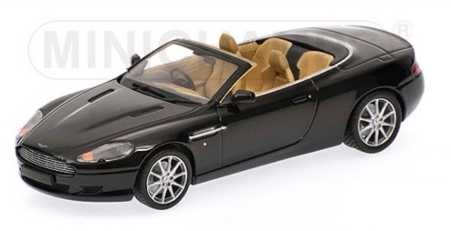400137330 Minichamps Aston Martin DB9 Volante 2009 Black 1:43