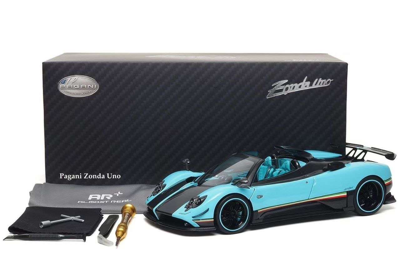 ALM856301 Almost Real Pagani Zonda Uno Light Blue 1:18