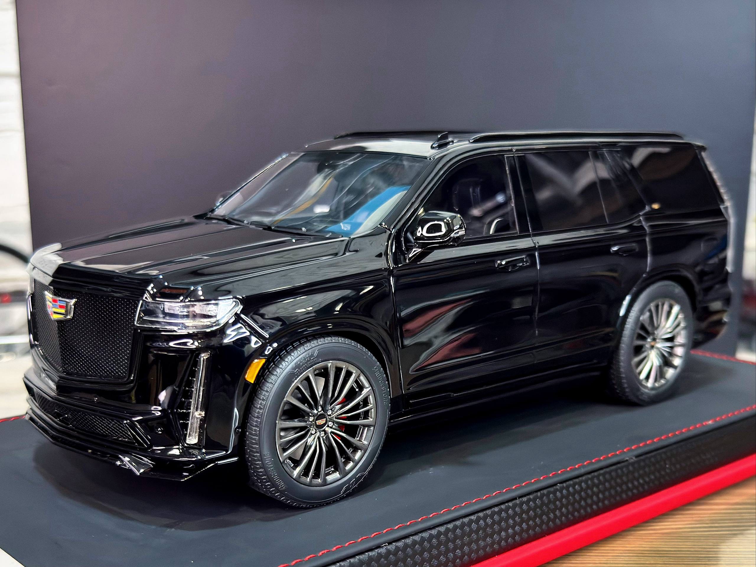 BBA Model Cadillac Escalade V Metallic Black 1:18
