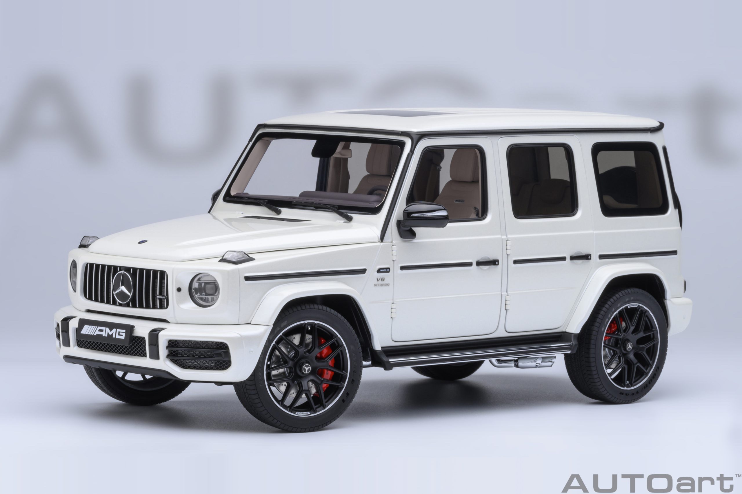 76356 AUTOart Mercedes-AMG G63 2019 Designo Brilliant White 1:18