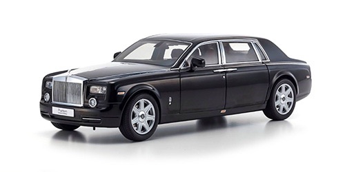 08841B2 Kyosho Rolls Royce Phantom EWB Diamond Black 1:18