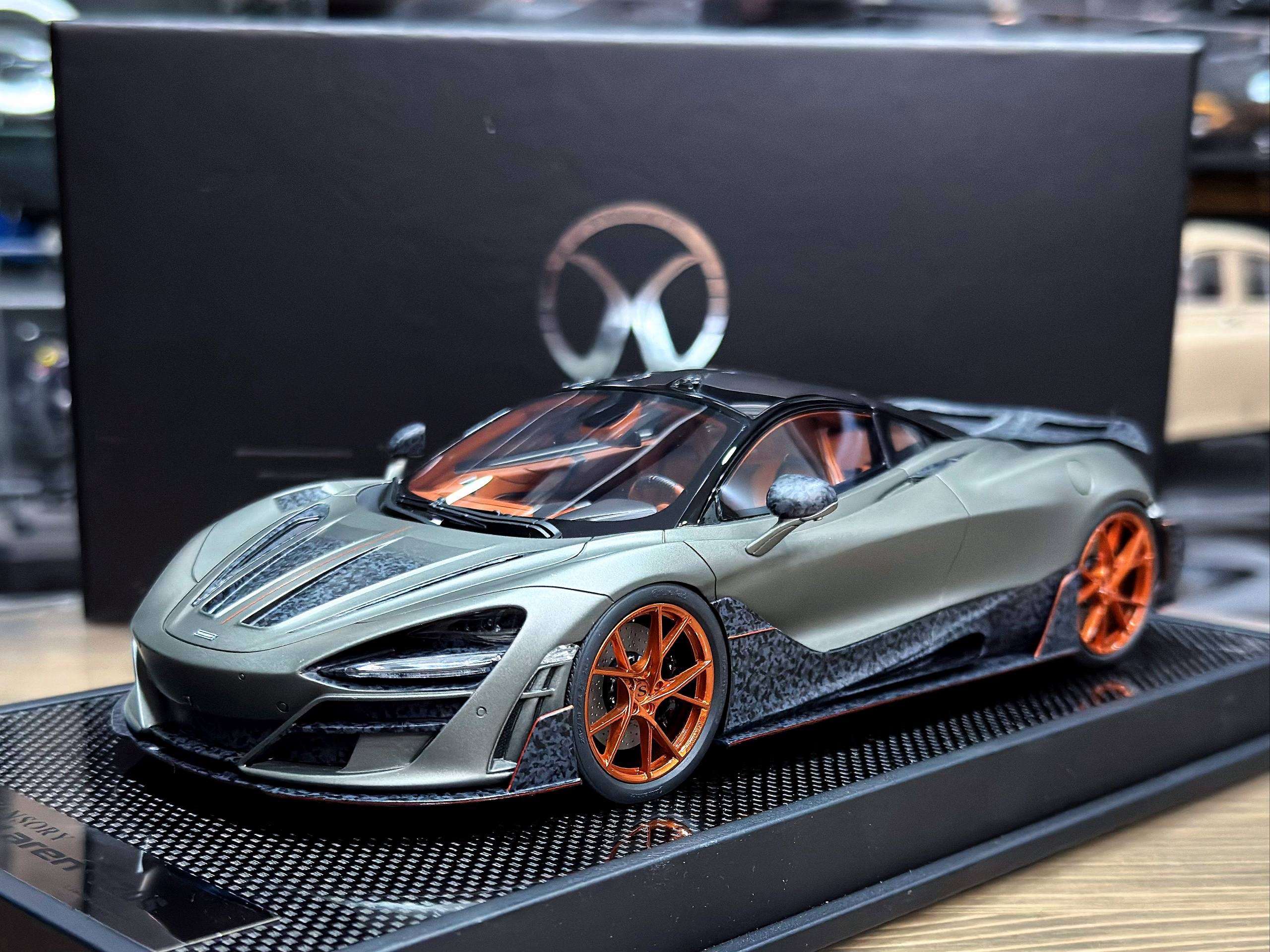 MY18-MCMG Mansory McLaren 720S Matt Grey 1:18