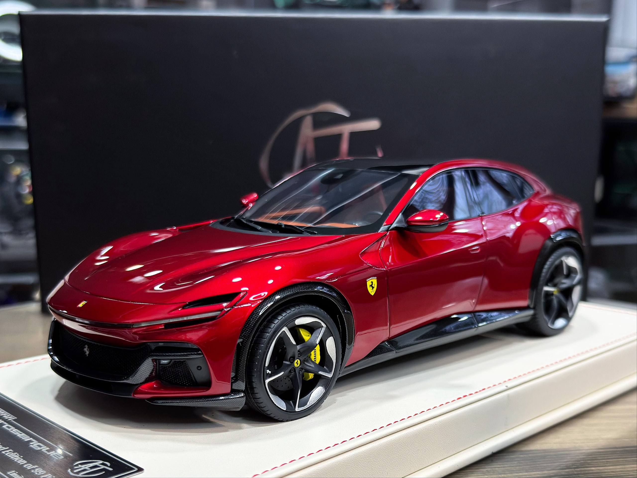 AT Model Ferrari Purosangue Metallic Red 1:18