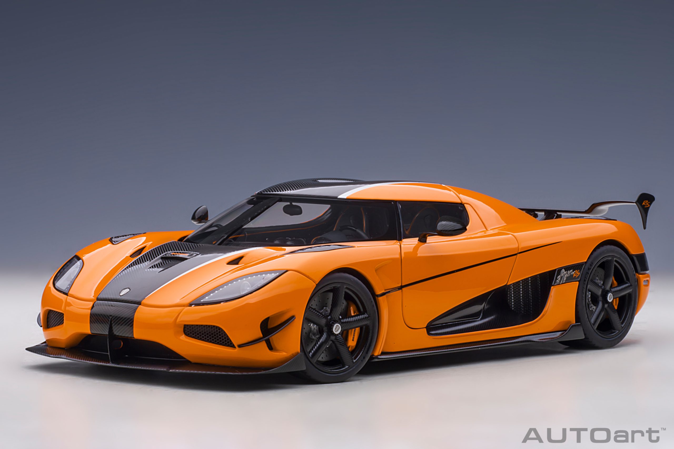 79023 AUTOart Koenigsegg Agera RS Cone Orange/Carbon 1:18