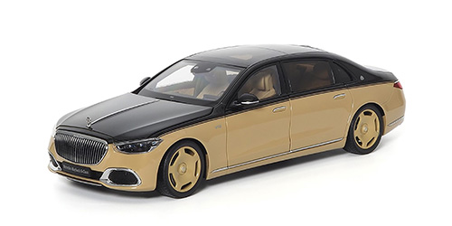 ALM820124 Almost Real Mercedes Maybach S class 2021 Sand/Black 1:18