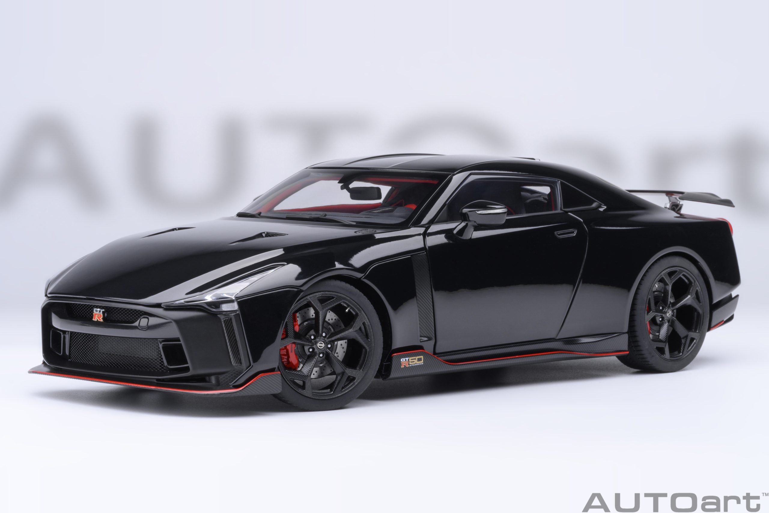 77513 AUTOart Nissan GT-R50 by Italdesign Black/Matt Black 1:18