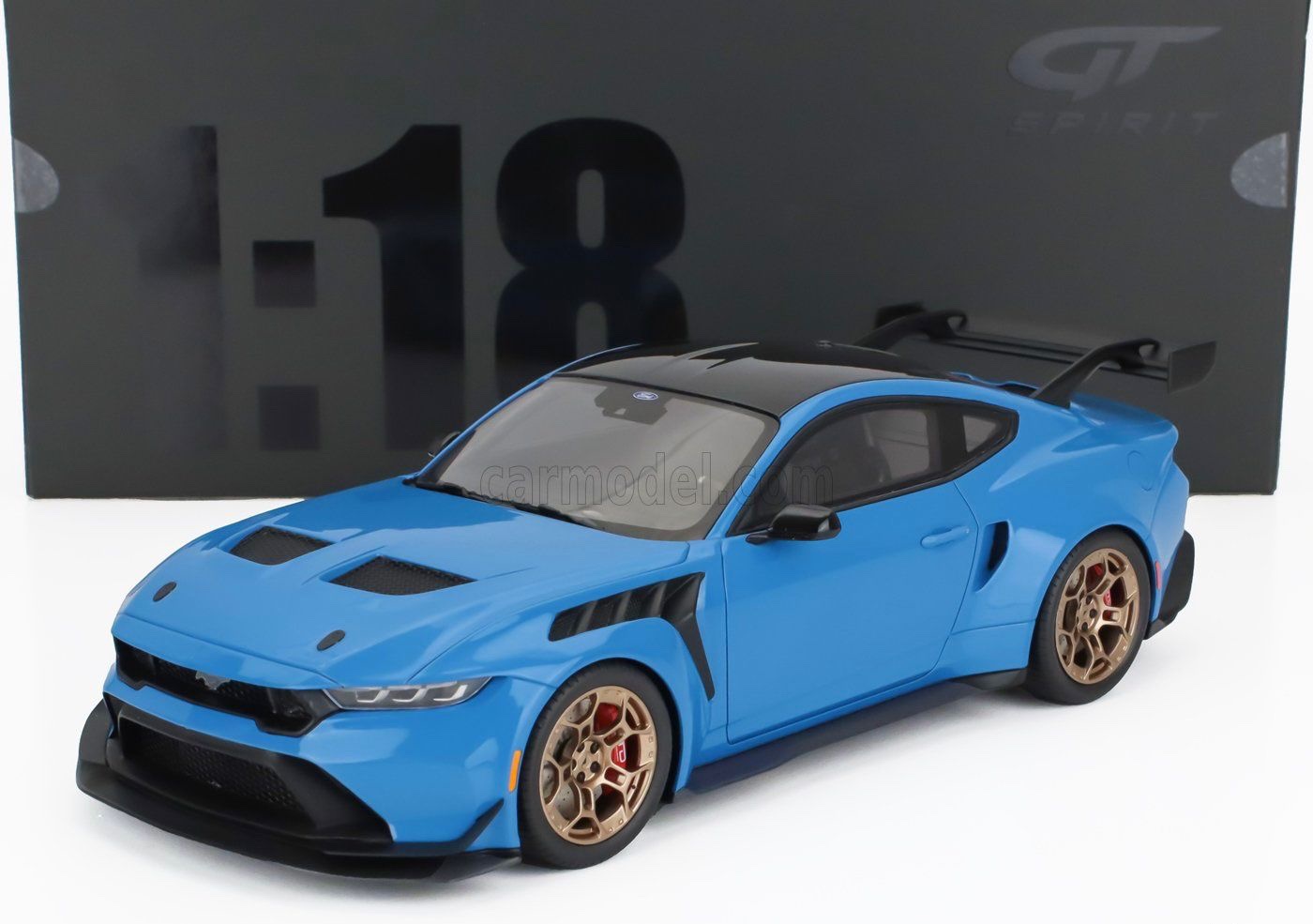 GT473 GT Spirit Ford Mustang GTD Grabber Blue 2024 1:18