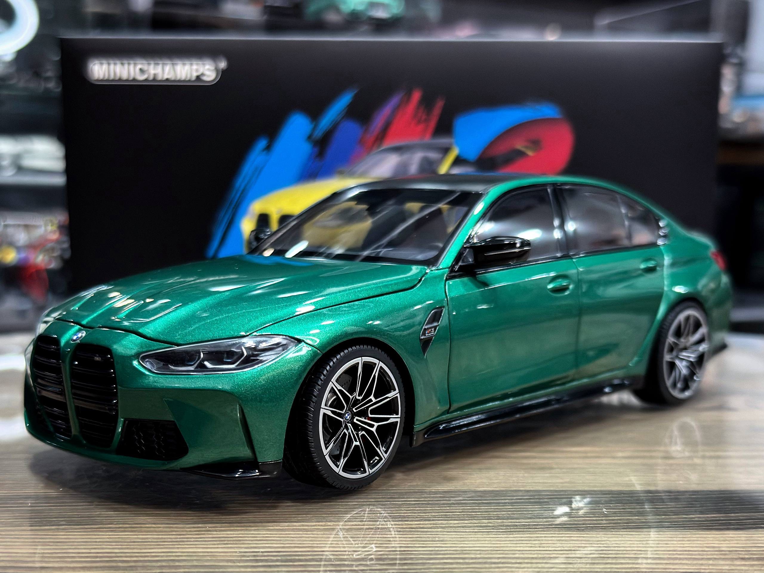 113020203 Minichamps BMW M3 2020 Green Metallic 1:18
