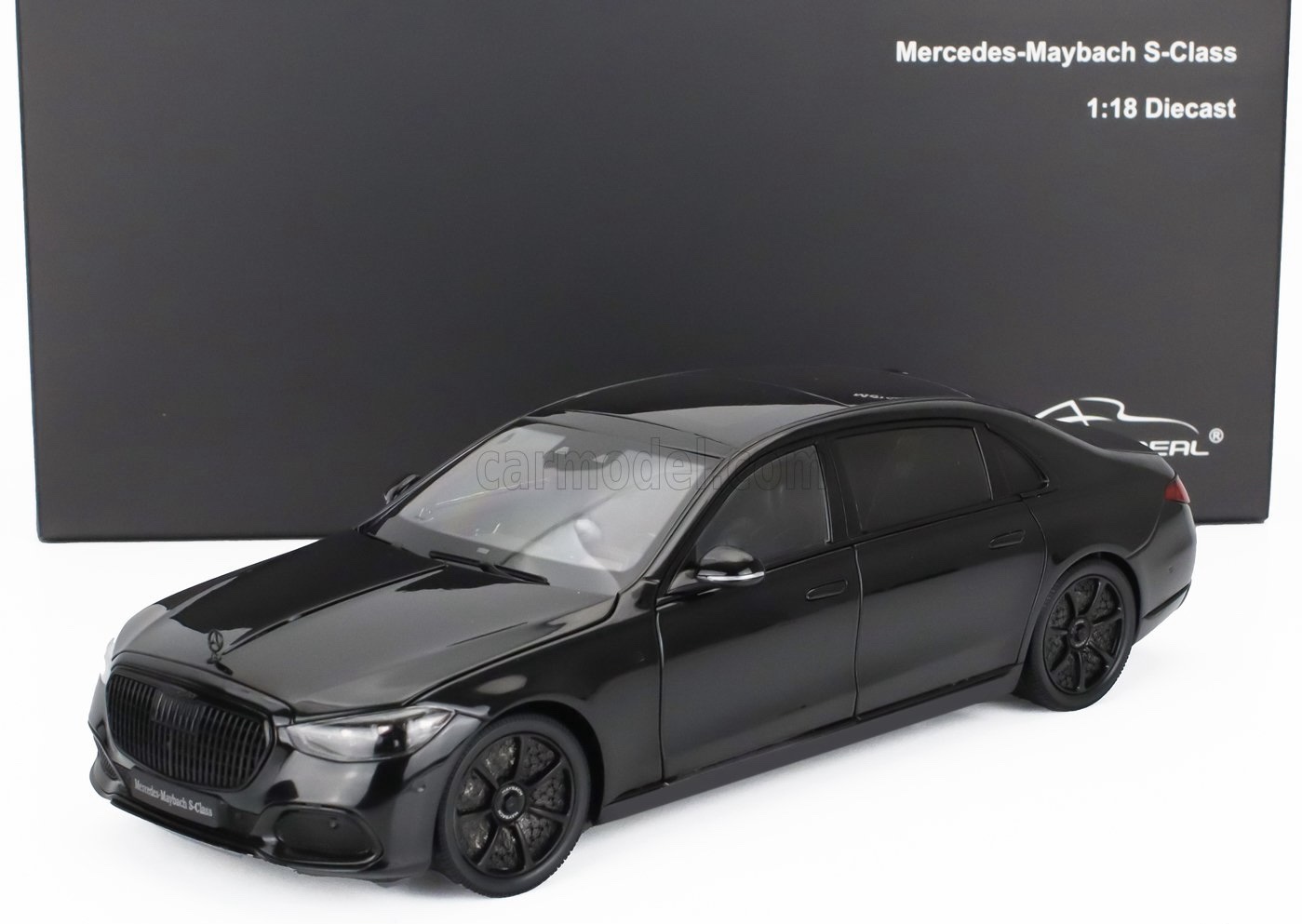 ALM820141 Almost Real Mercedes Maybach S Class 2023 Obsidian Black 1:18