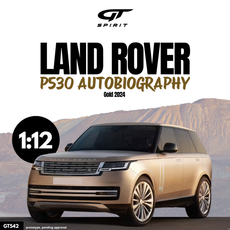 GT542 GT Spirit Land Rover Range Rover P530 Autobiography 2024 Sunset Gold 1:12