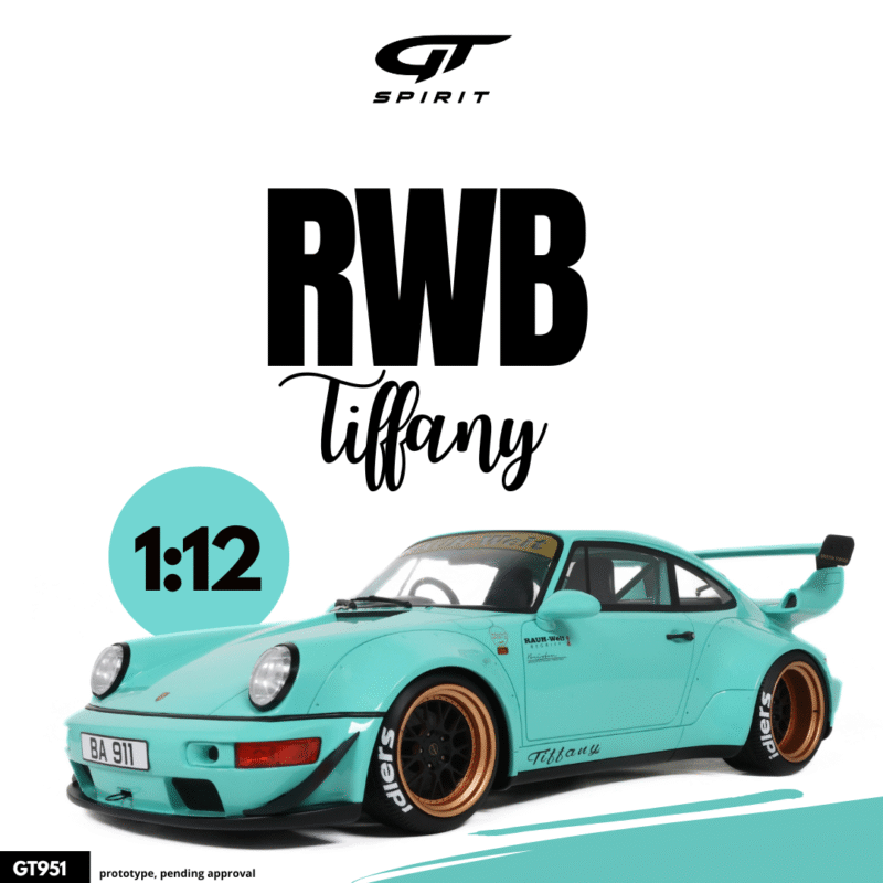 GT951 GT Spirit Porsche 911 (930) RWB Tiffany Coupe 2020 1:12