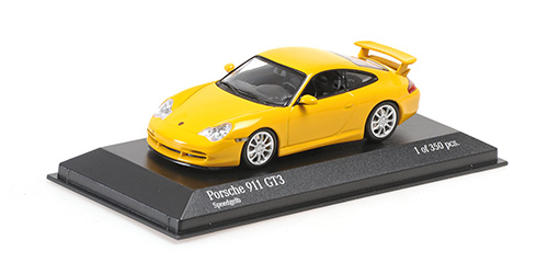 400062028 Minichamps Porsche 911 GT3 2003 Yellow 1:43
