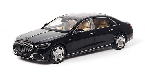 ALM820115 Almost Real Mercedes Maybach S class 2021 obsidian black 1:18