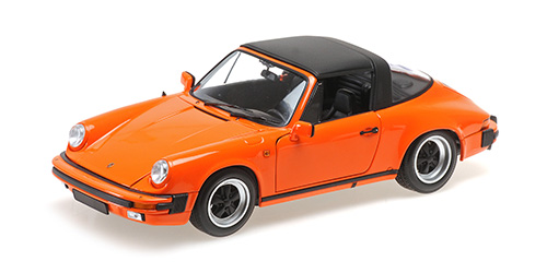 100063064 Minichamps Porsche 911 Carrera 3.2 Targa 1983 orange 1:18