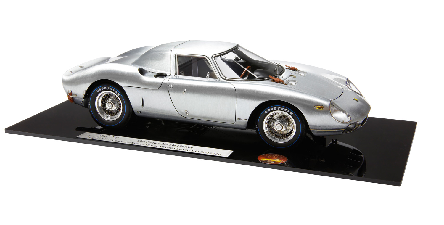 M-297 CMC Ferrari 250 LM Special Edition Retro Classics 2026 Clear Finish 1:18