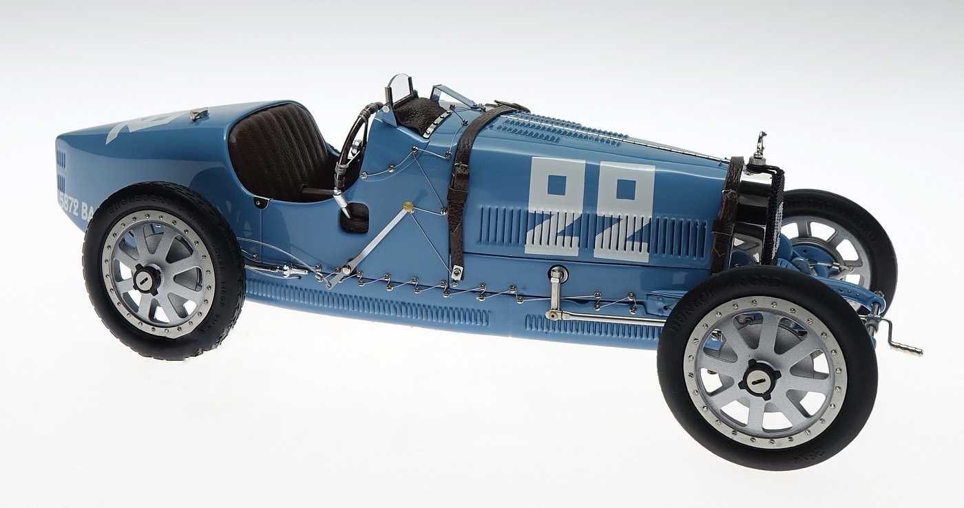 B-004 CMC Bugatti T35 #22 GP France Nation Color Project Blue 1:19