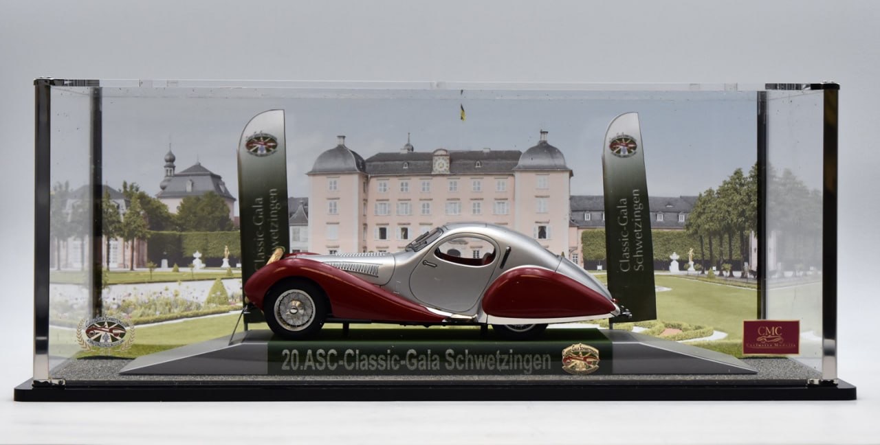 M-165CGS CMC Diorama CGS Talbot Lago Coupe Typ 150 SS 1:18