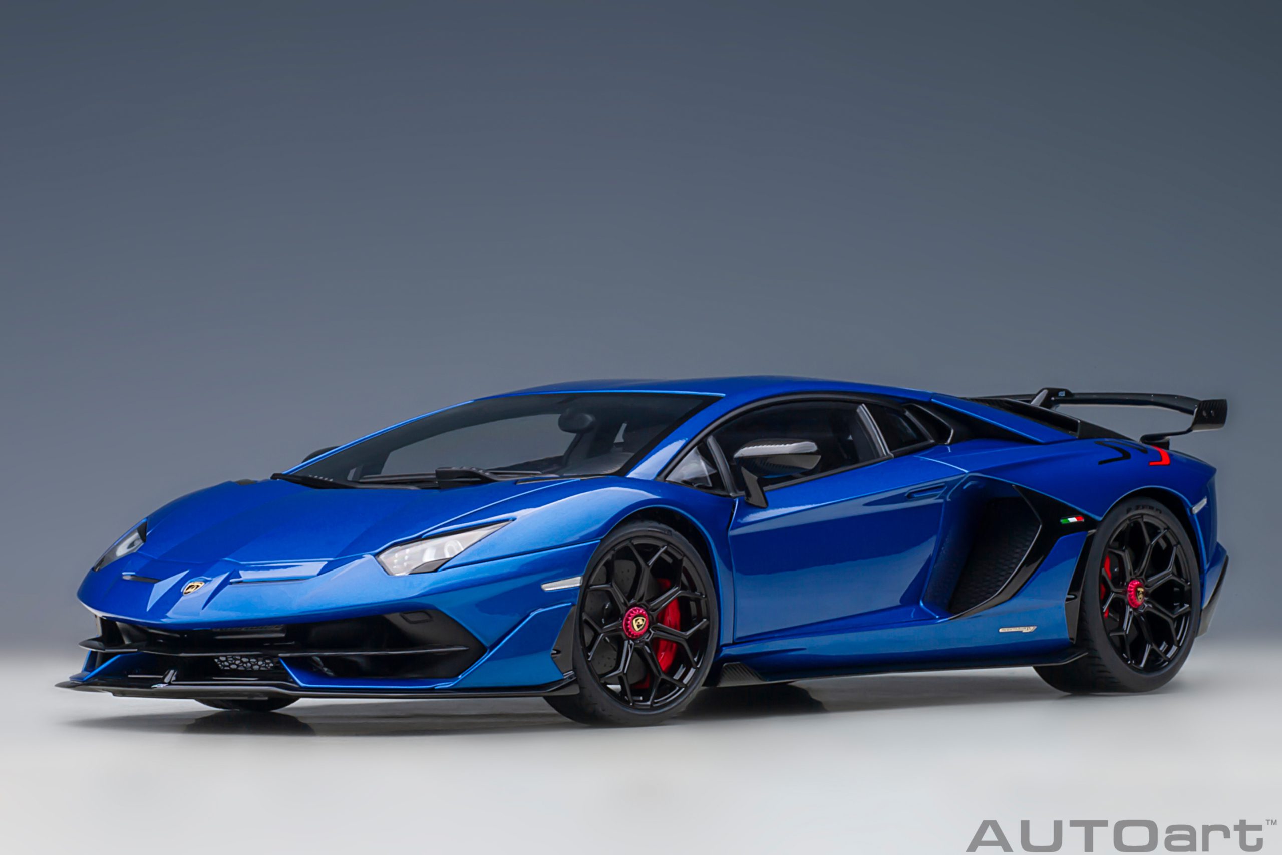 79174 AUTOart Lamborghini Aventador SVJ Blu Nethuns 1:18