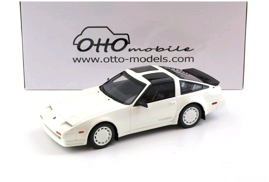 OT1181 Otto Mobile Nissan 300ZX Turbo (Z31) Shiro Edition 1988 White Pearl 1:18