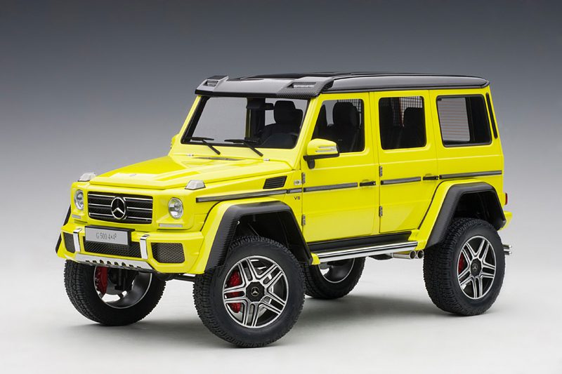76319 AUTOart Mercedes G500 4×4 Yellow 1:18
