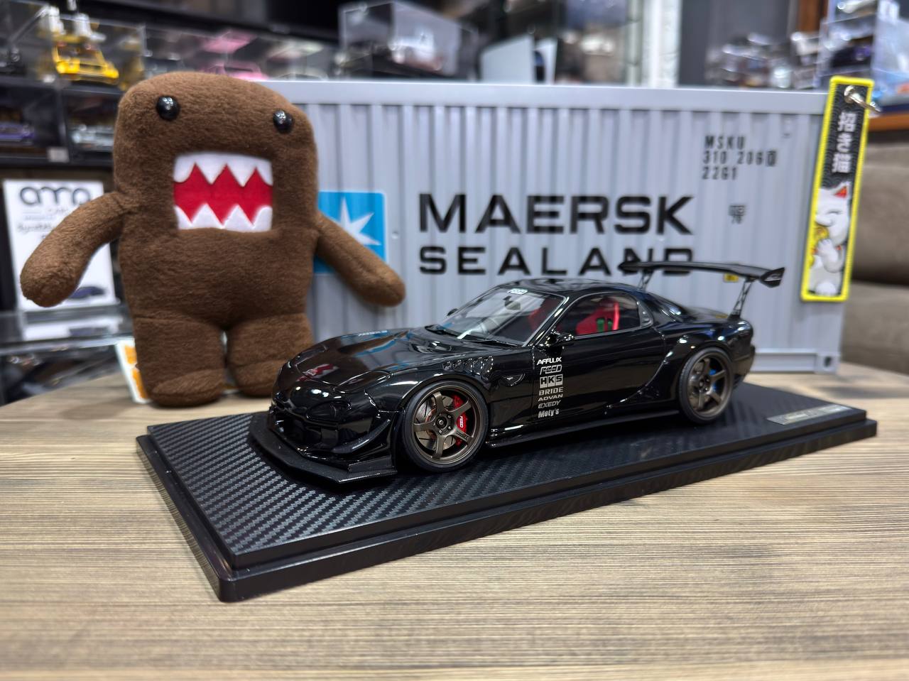 IG2967 Ignition Model FEED Afflux GT3 (FD3S) Black 1:18