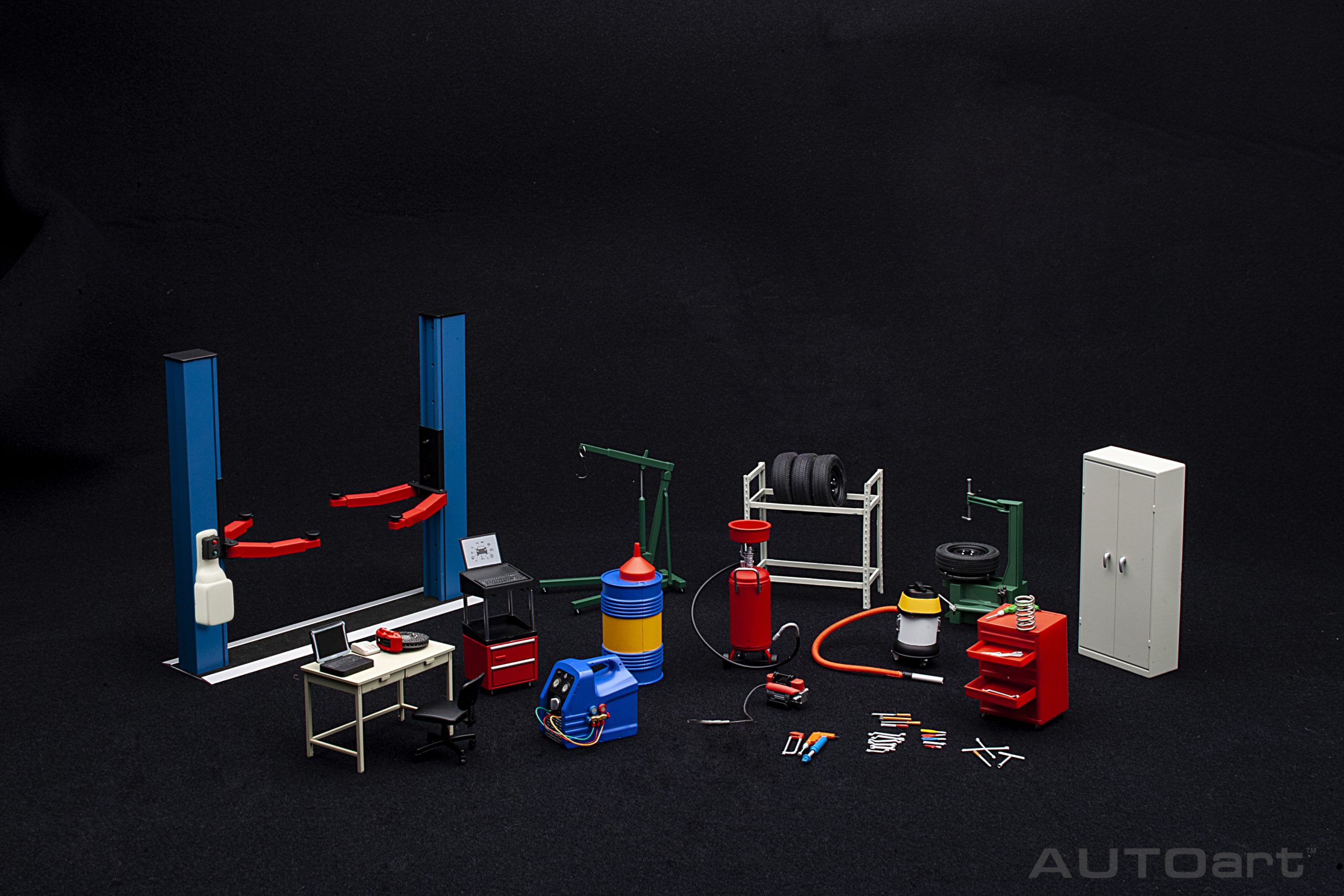 49111 AUTOart Garage kit set (version 2)