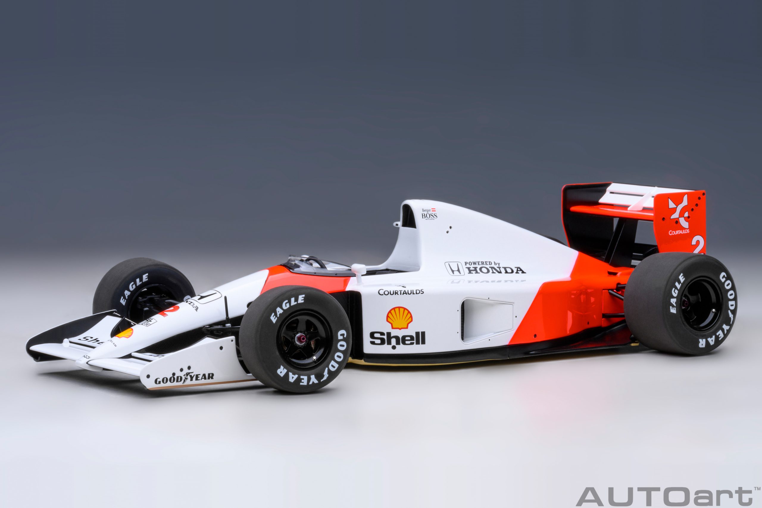 89152 Autoart McLaren Honda MP4/6 1991 #2 1:18