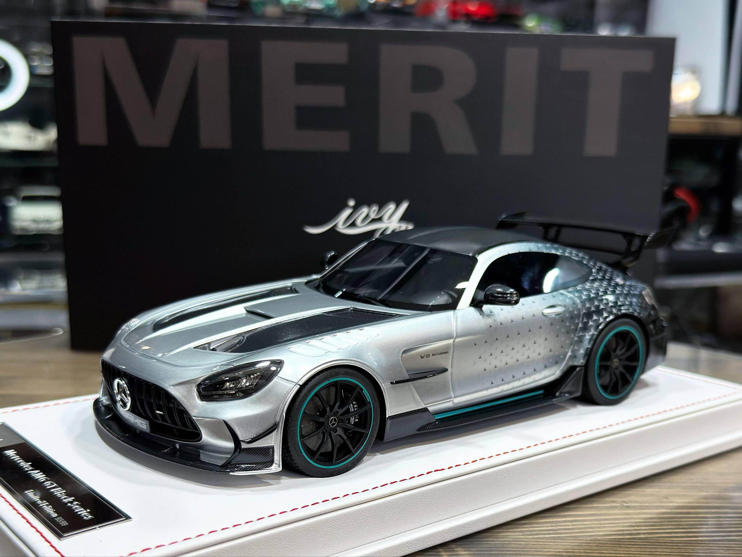 IM1824H IVY Merit Mercedes AMG GT Black Series F1 Silver 1:18