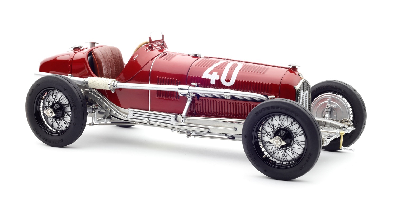 M-228 CMC Alfa-Romeo P3 Fagioli winner GP Comminges 1933 #40 Red 1:18