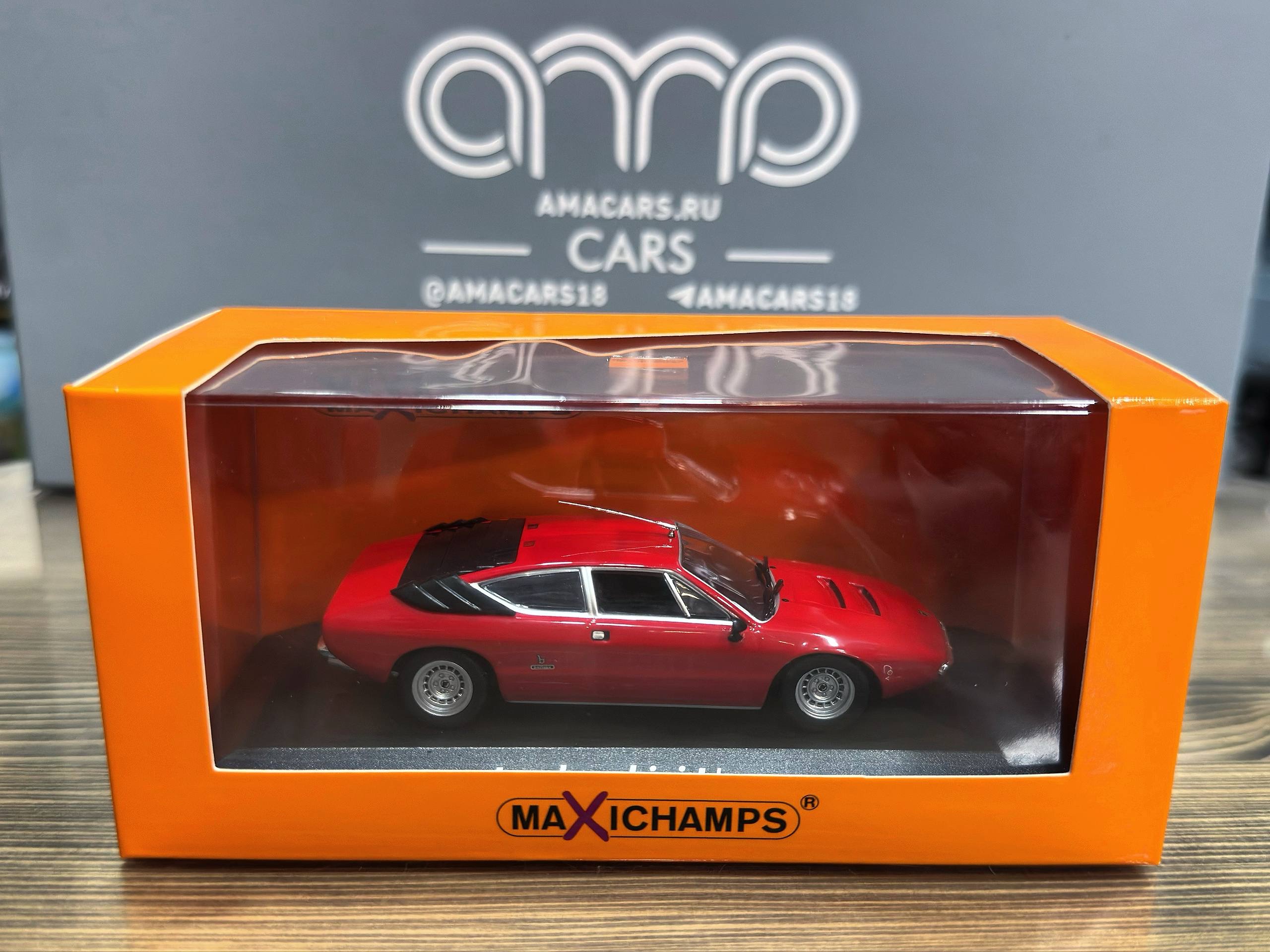940103321 Minichamps Lamborghini Urraco 1974 Red 1:43