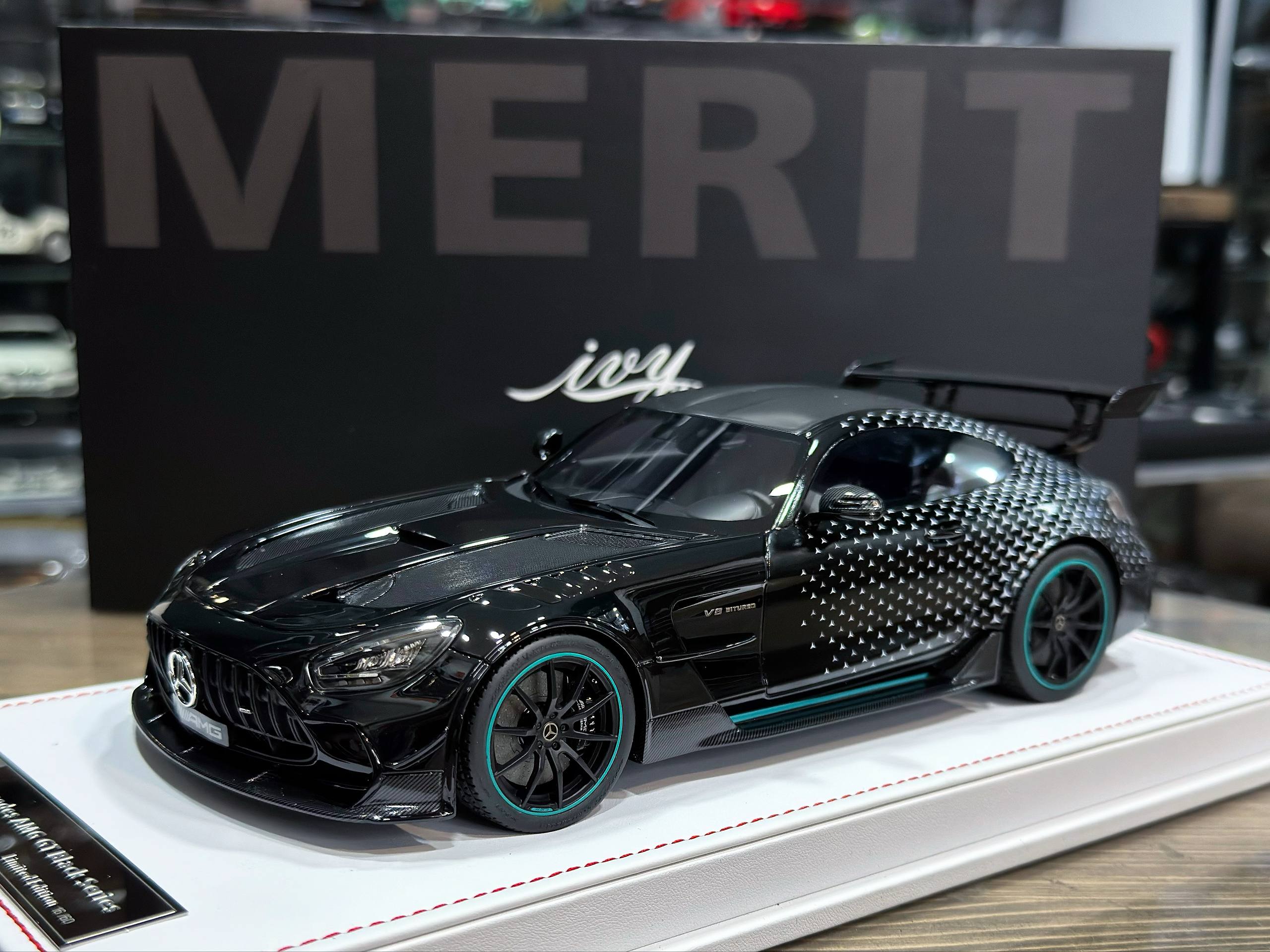 IM1824F IVY Merit Mercedes AMG GT Black Series F1 Black 1:18