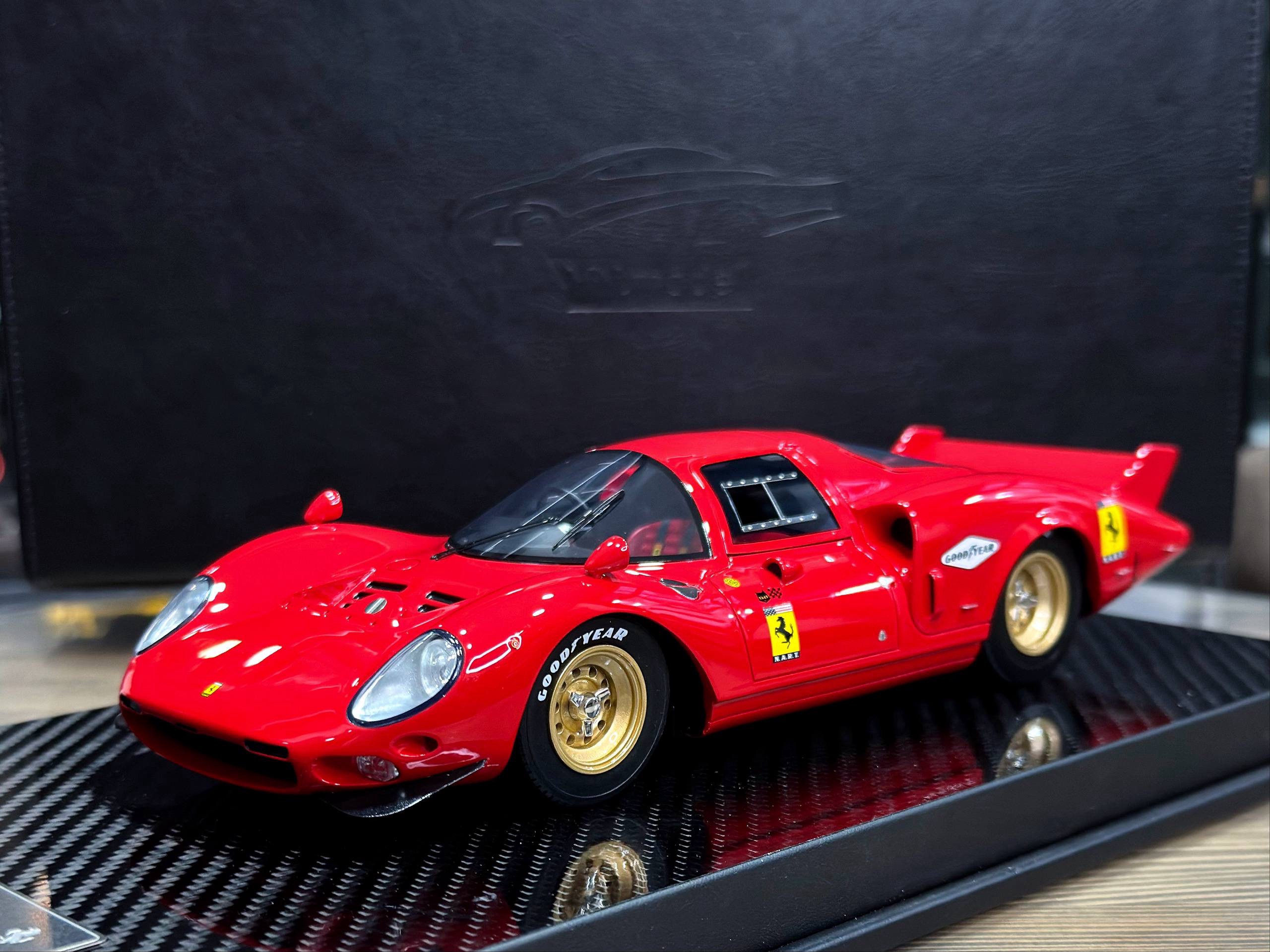 YY Model Ferrari 365 Red 1:18