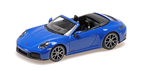 410064131 Minichamps Porsche 911 (992.2) Carrera GTS Cabriolet 2024 Blue 1:43