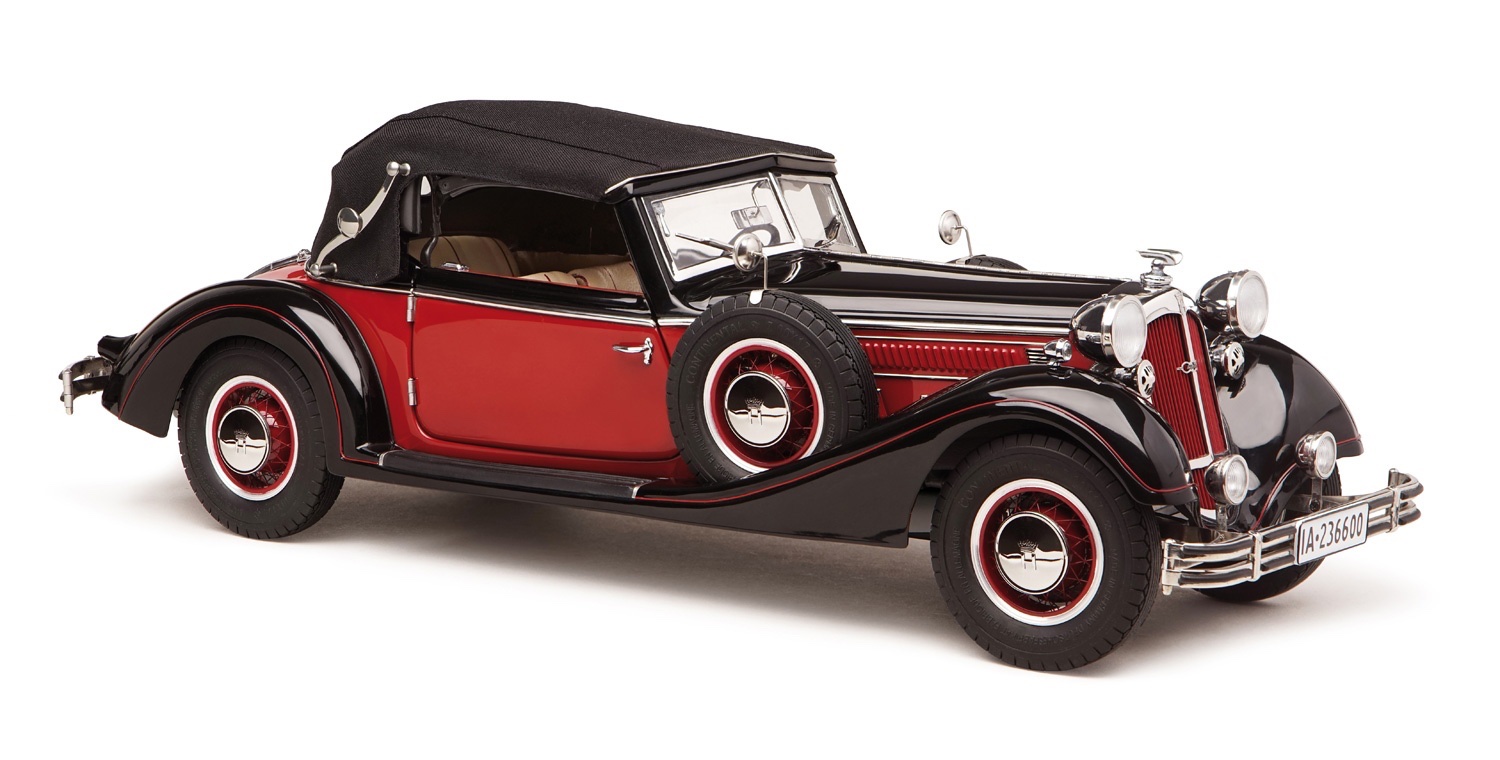 C-010 CMC Horch 853 1937 Red/Black 1:12