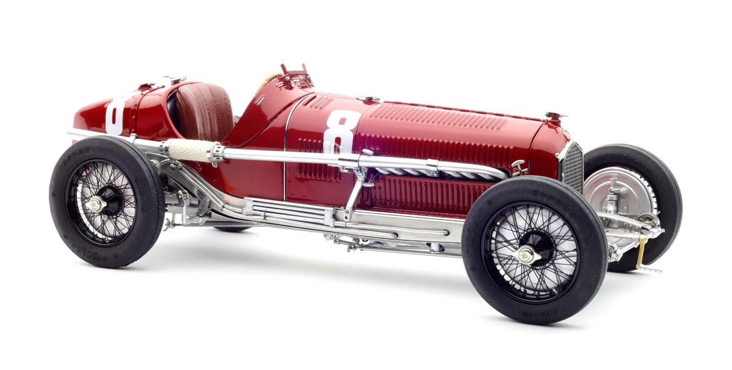M-219 CMC Alfa Romeo P3 winner GP Italy 1932 Nuvolari #8 Red 1:18