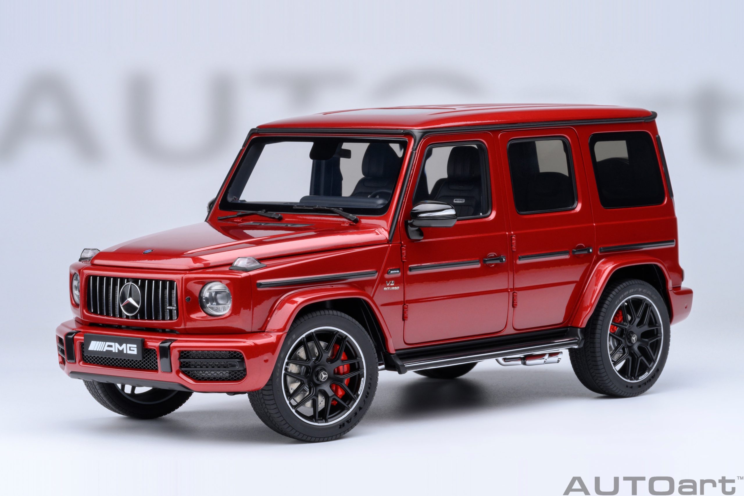 76353 AUTOart Mercedes-AMG G63 2019 Designo Cardinal Red Metallic 1:18