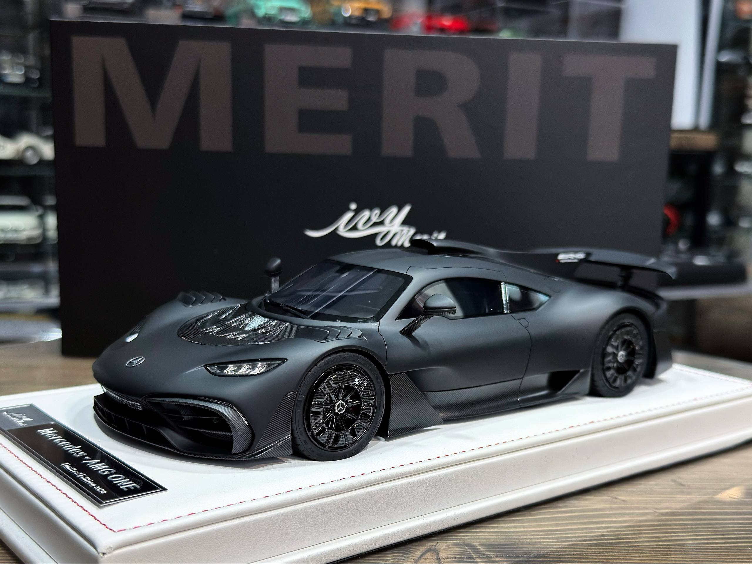 IVY Merit Mercedes AMG ONE Matt Black 1:18