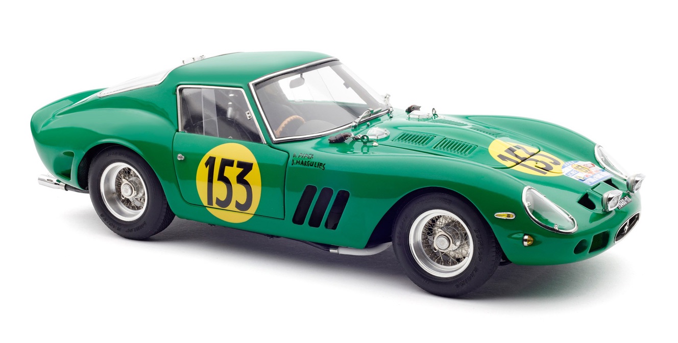 M-250 CMC Ferrari 250 GTO Tour de France 1962 Piper/Margulies #153 Green 1:18