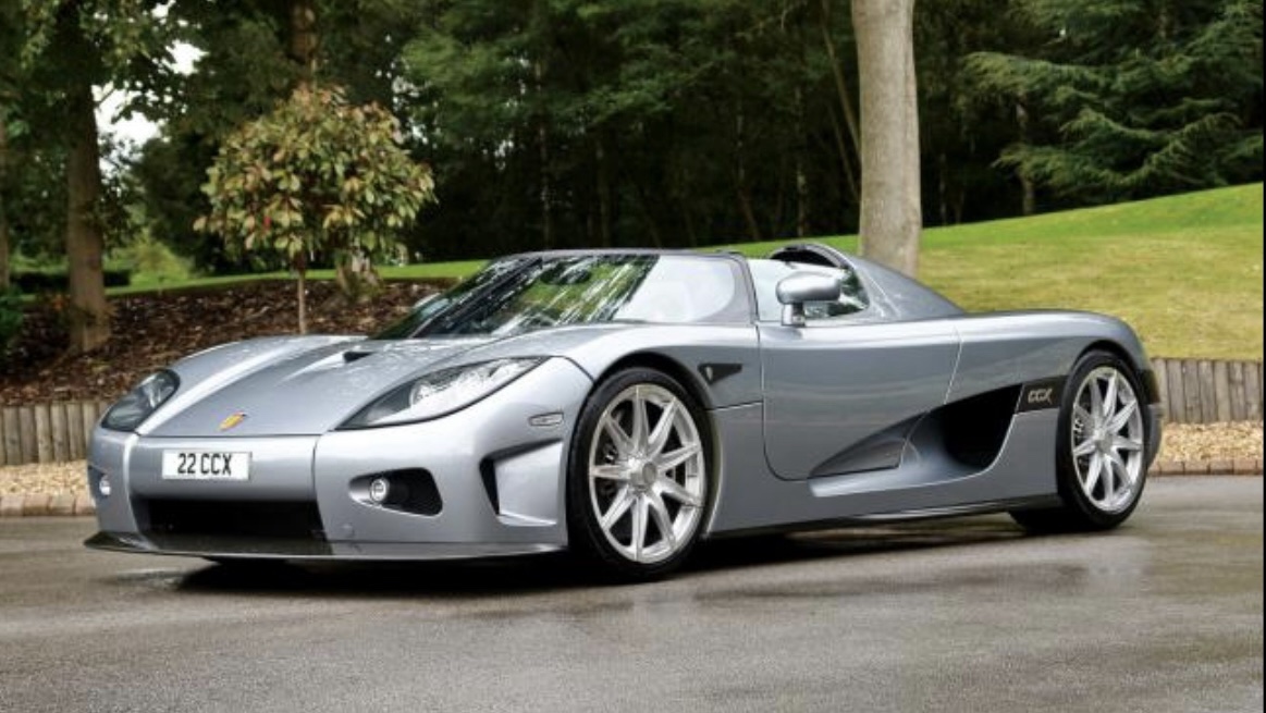 CCX706603 VMB Models Koenigsegg CCX Silver/Blue Interior 1:18