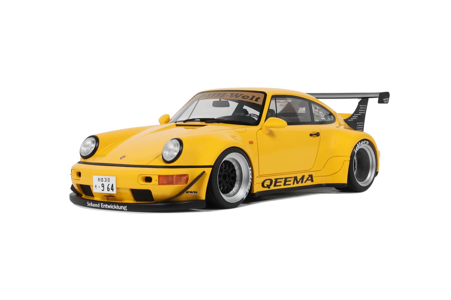 GT492 GT Spirit RWB QEEMA Yellow 2024 1:18