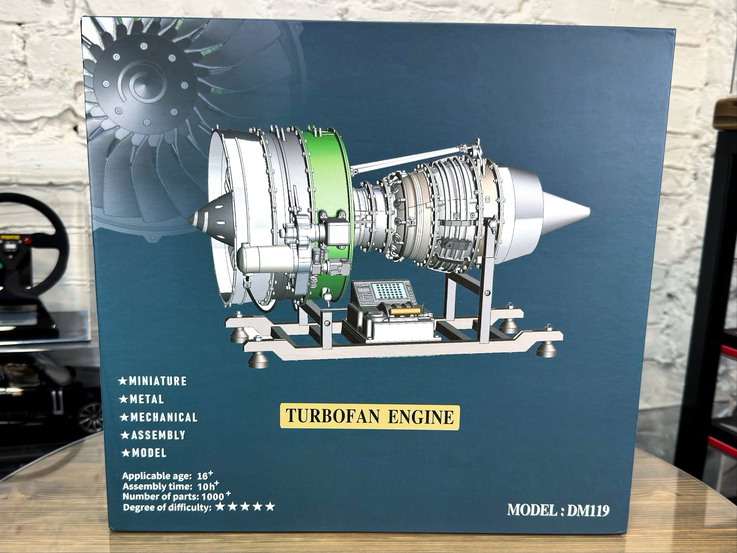 Конструктор Турбина Двигатель Turbofan Engine