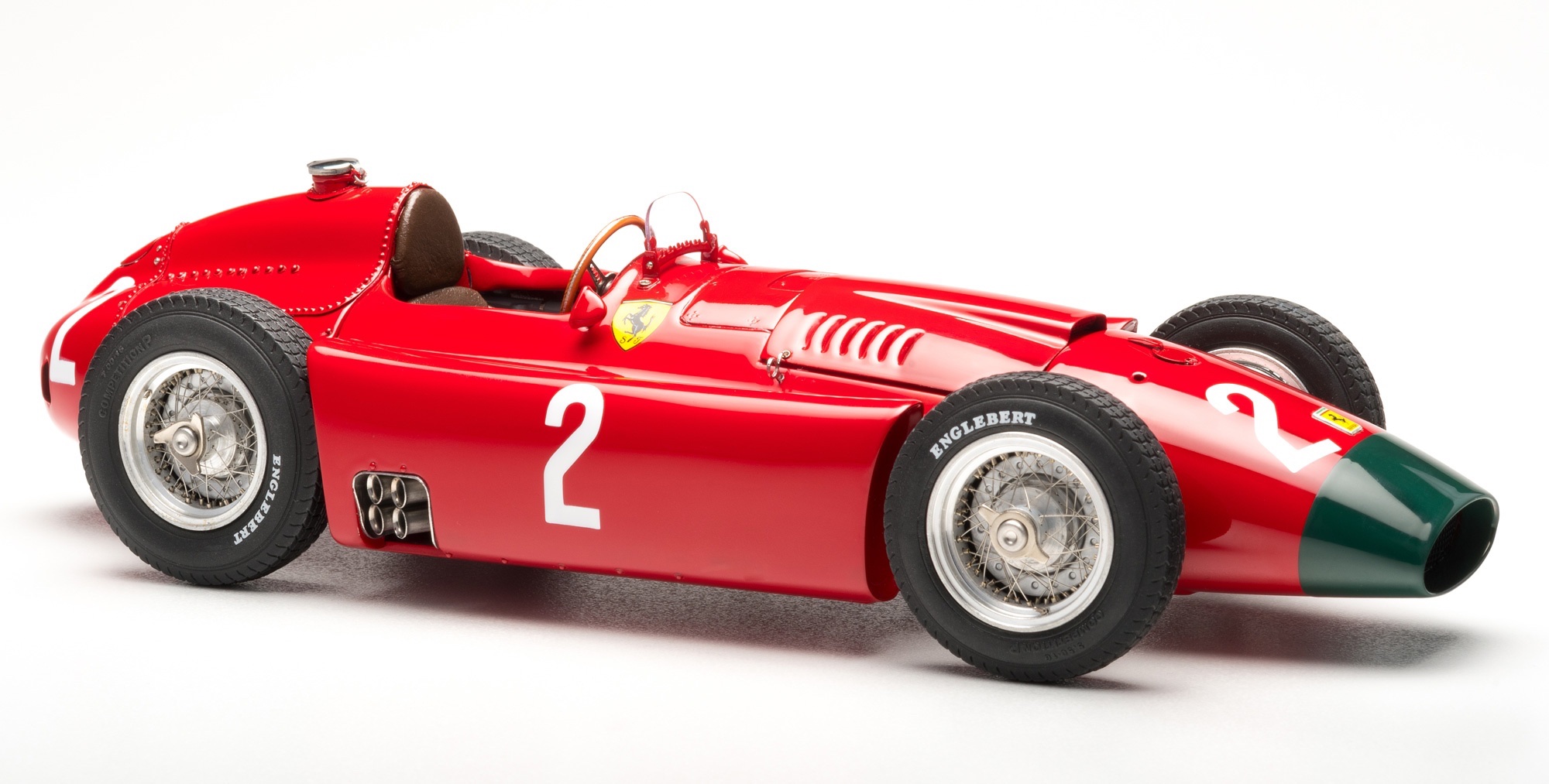M-185 CMC Ferrari D50 1956 long nose GP Germany #2 Collins Red 1:18